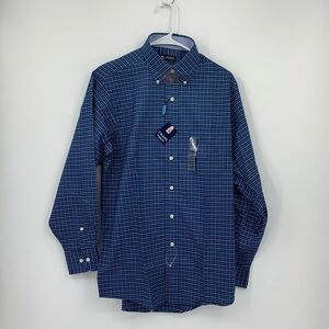 NWT Chaps Classic Fit Oxford Long Sleeve Button Up Shirt Men’s Size Medium